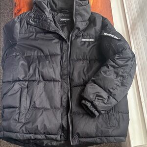 Members Only Classic Black Quilted Jacket